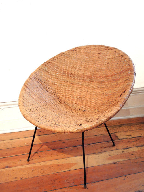Rattan Basket Chair