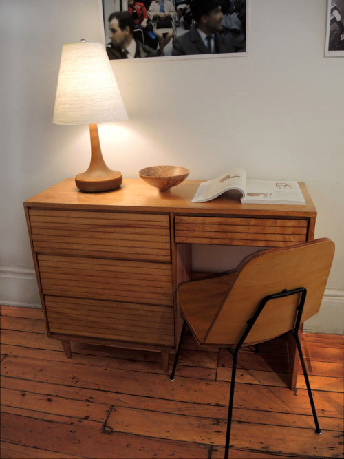 Mid Century Modern Birch Desk