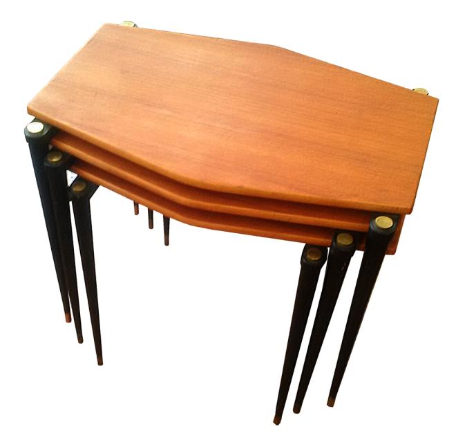 RARE Japanese Stacking Tables Inabstracto