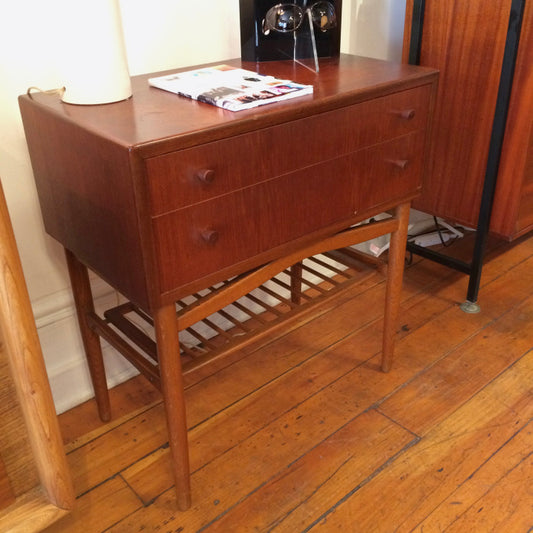 Danish Mid Century Teak Side Table