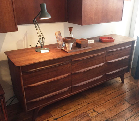 Walnut Dresser by Gibbard
