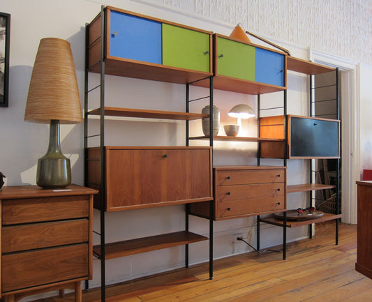 Modular Shelving Unit, 1960s