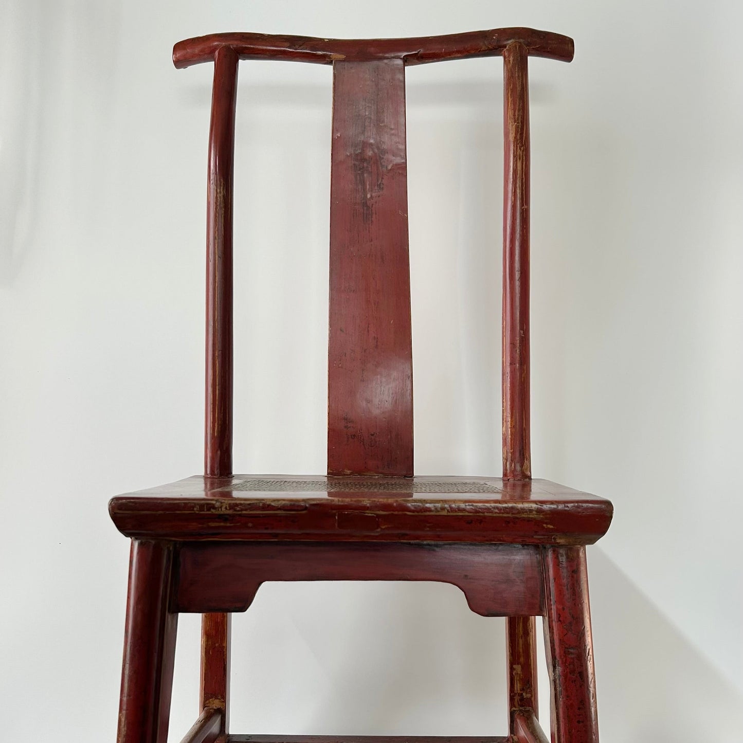 Antique Chinese Yoke Back Chair