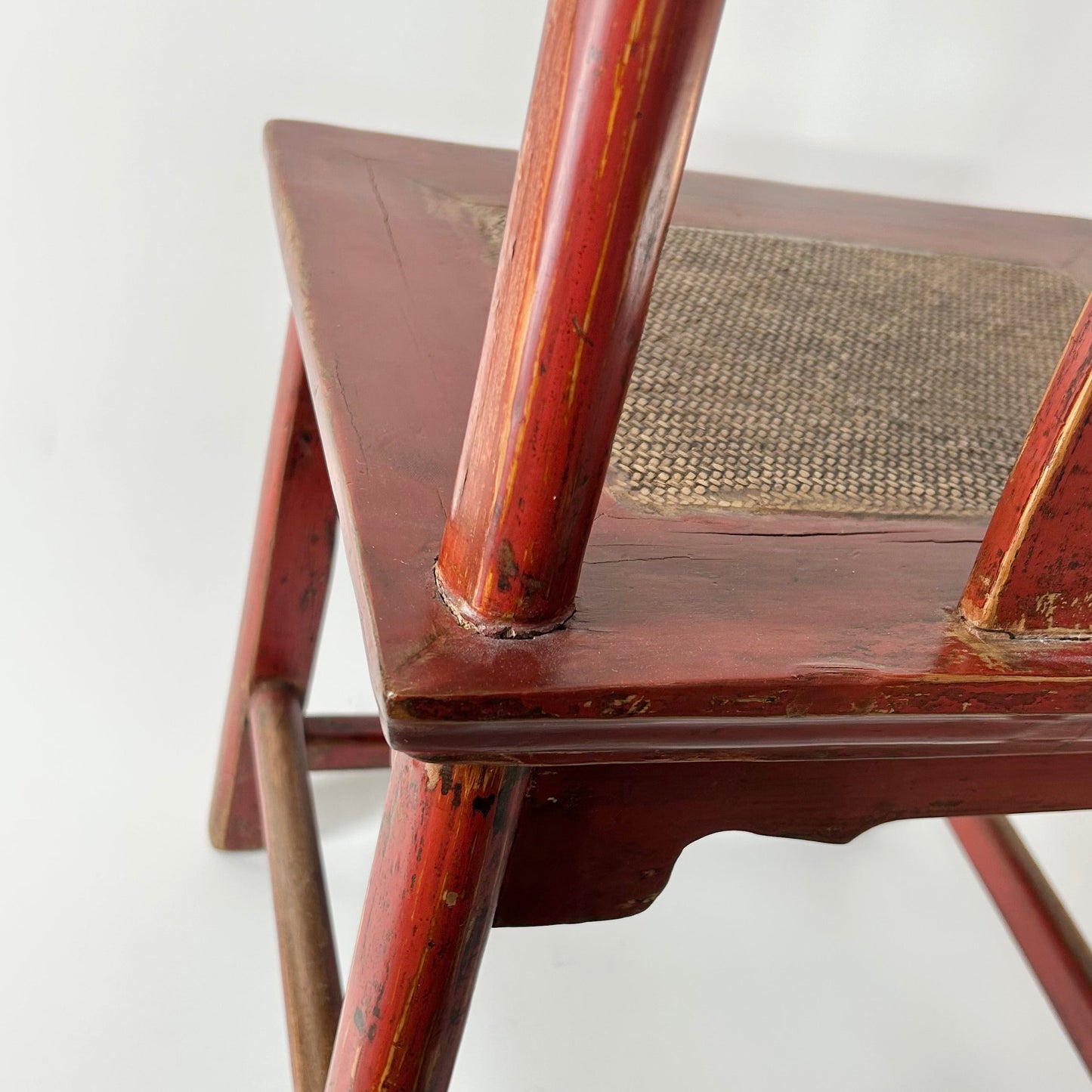 Antique Chinese Yoke Back Chair