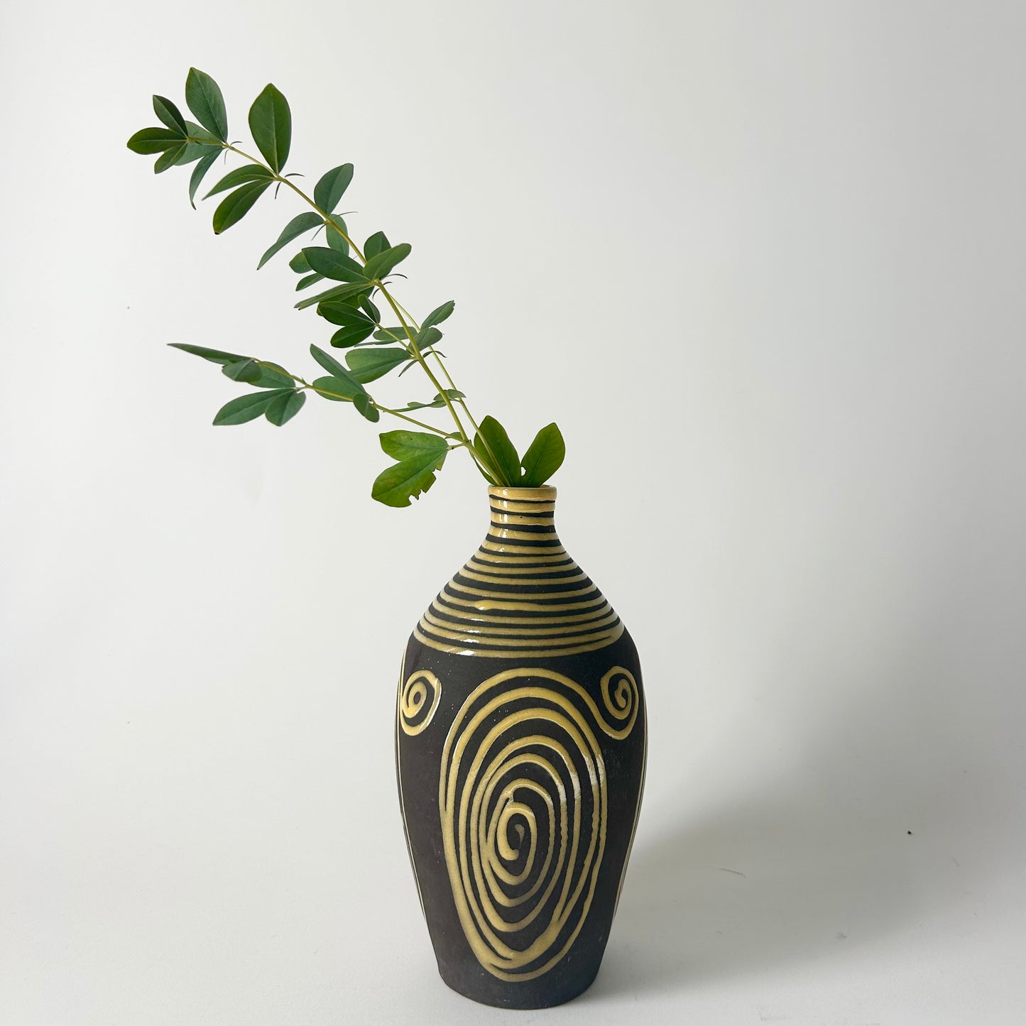 1960s Swirly Vase