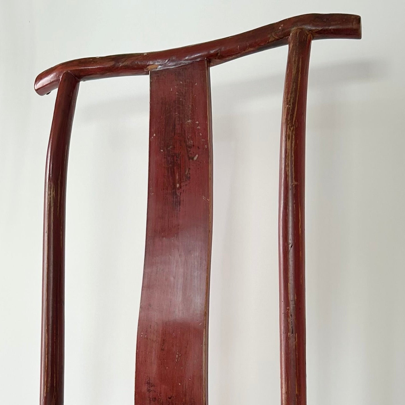 Antique Chinese Yoke Back Chair