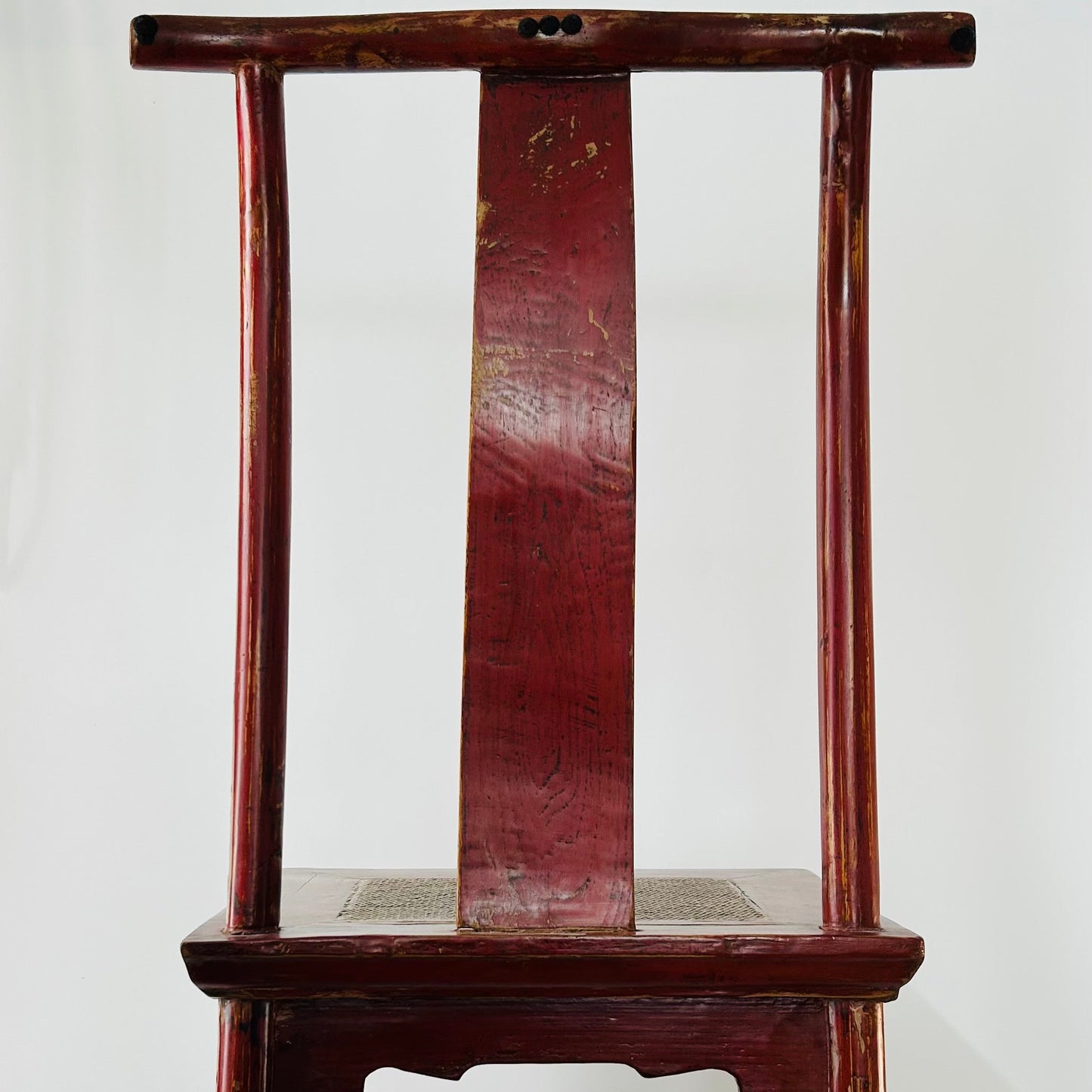 Antique Chinese Yoke Back Chair