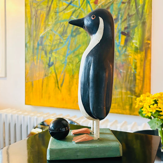 Folk Art Penguin