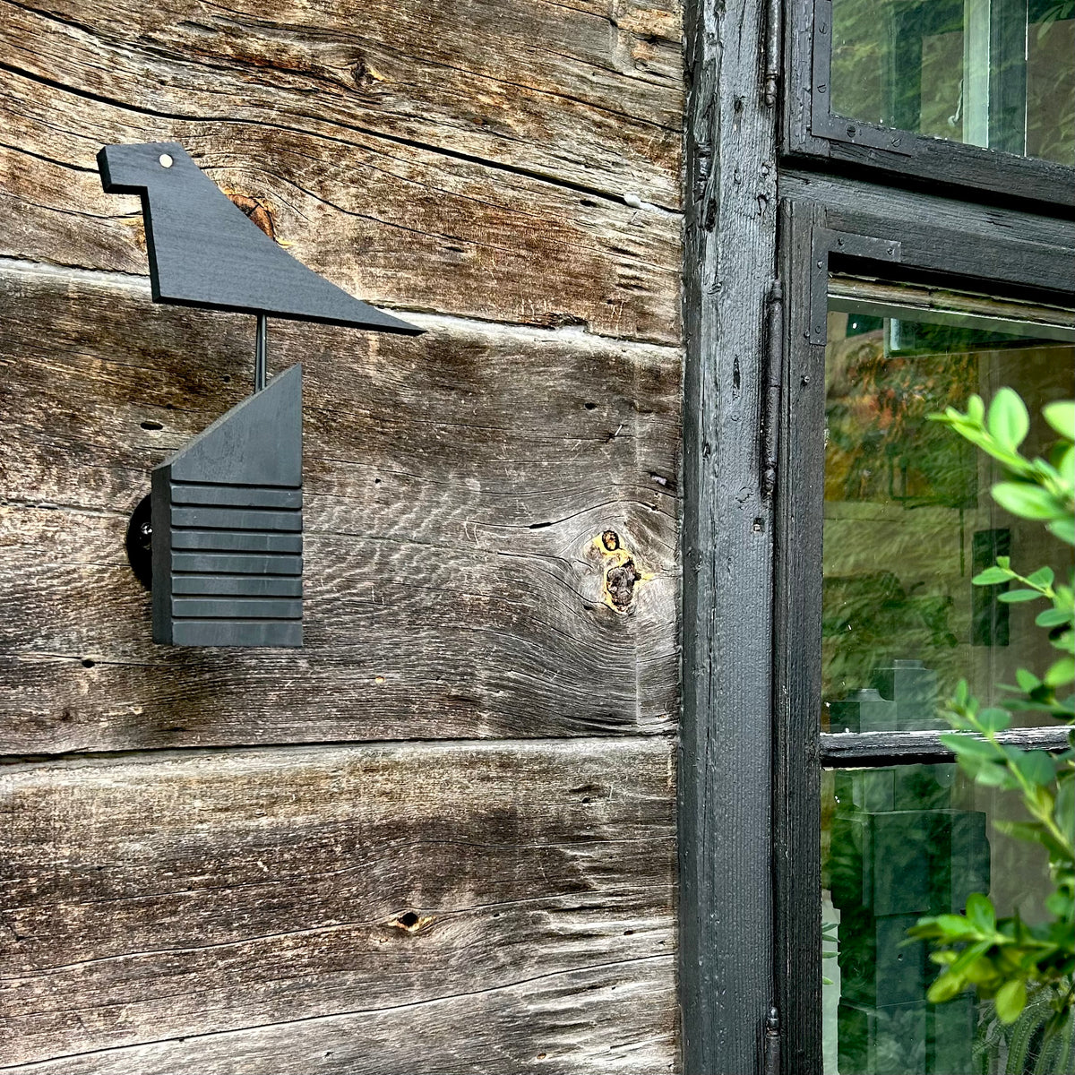 Black Bird Sculpture Byrd House Gallery