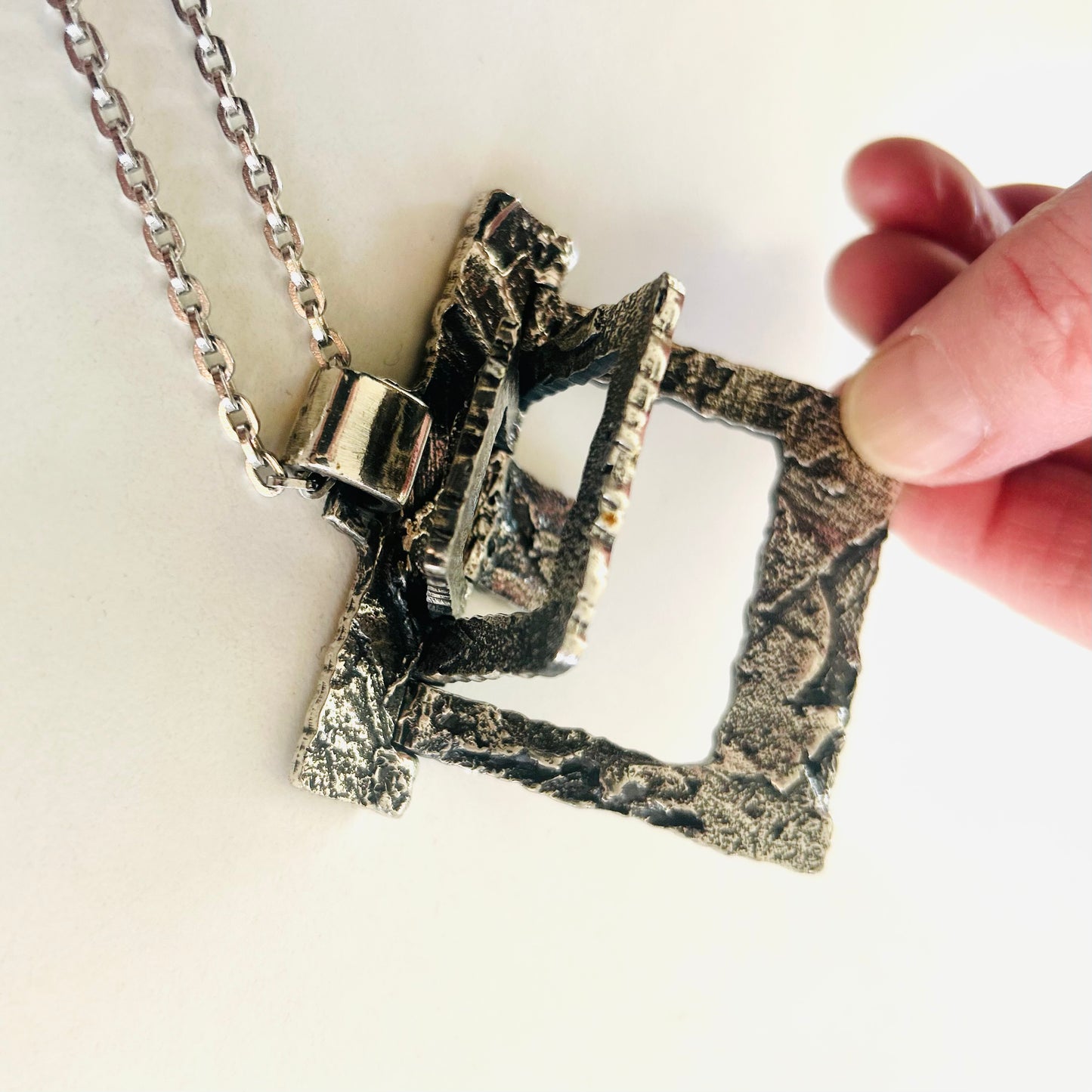 Guy Vidal Articulating Brutalist Necklace