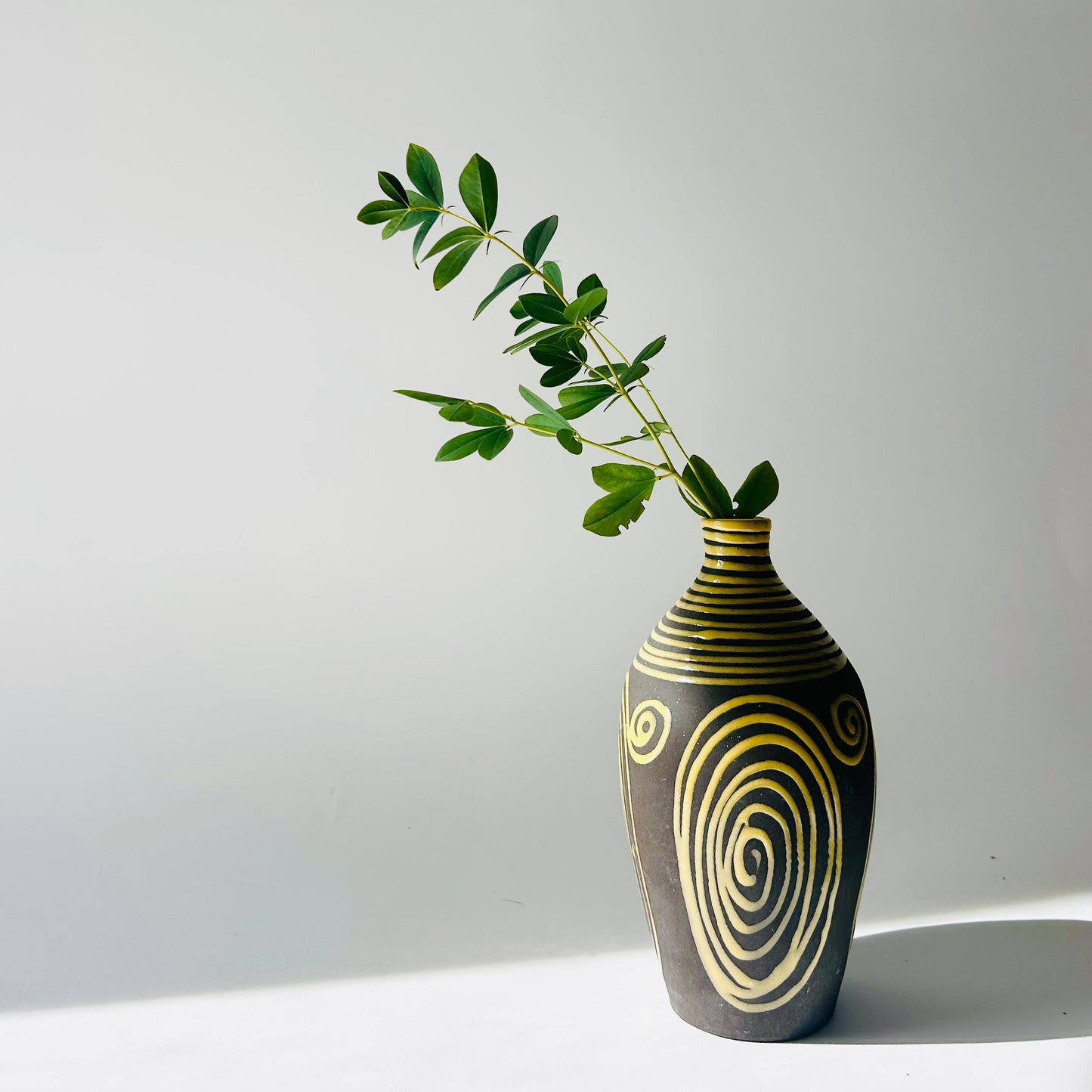 1960s Swirly Vase