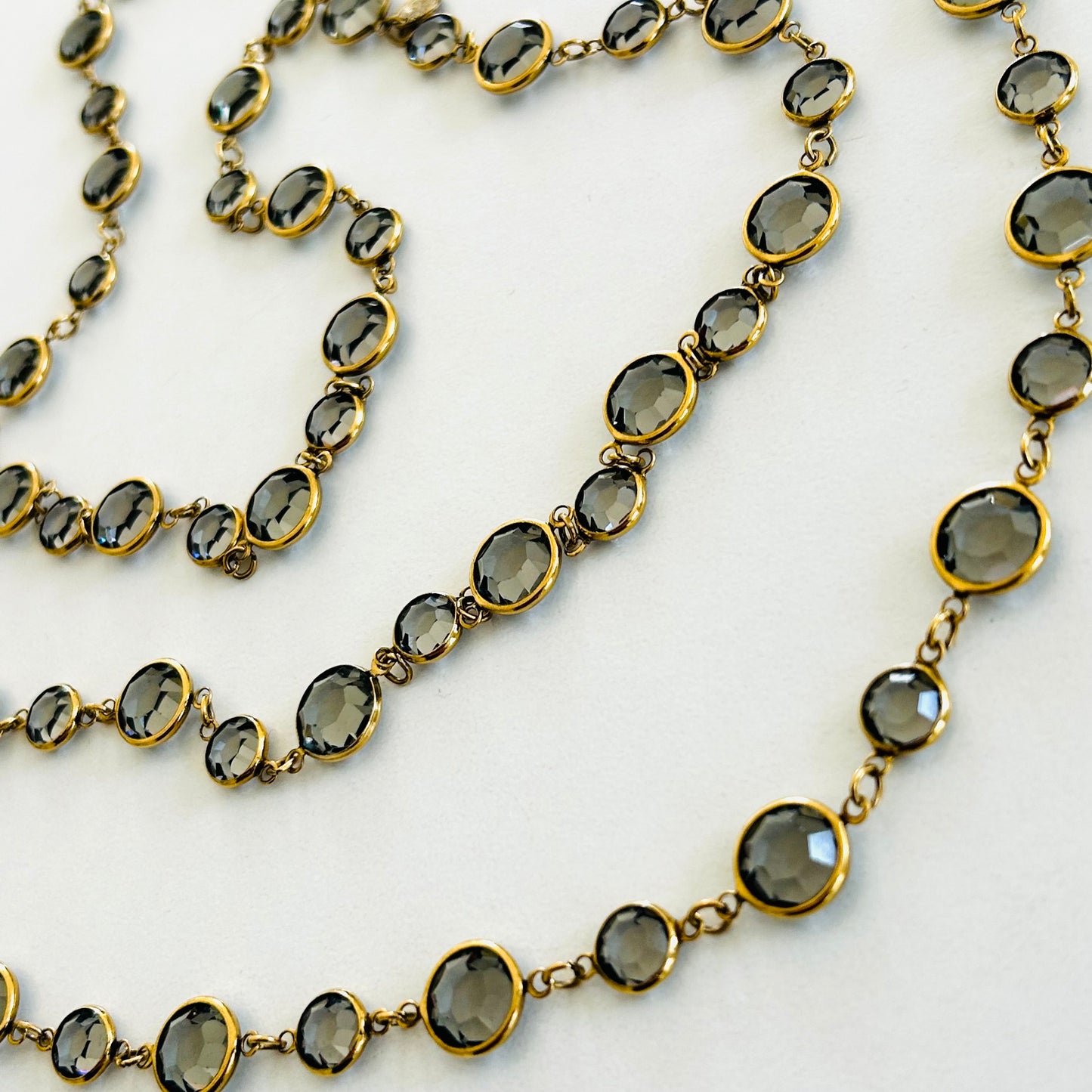 Chanel Smokey Quartz Sautoir