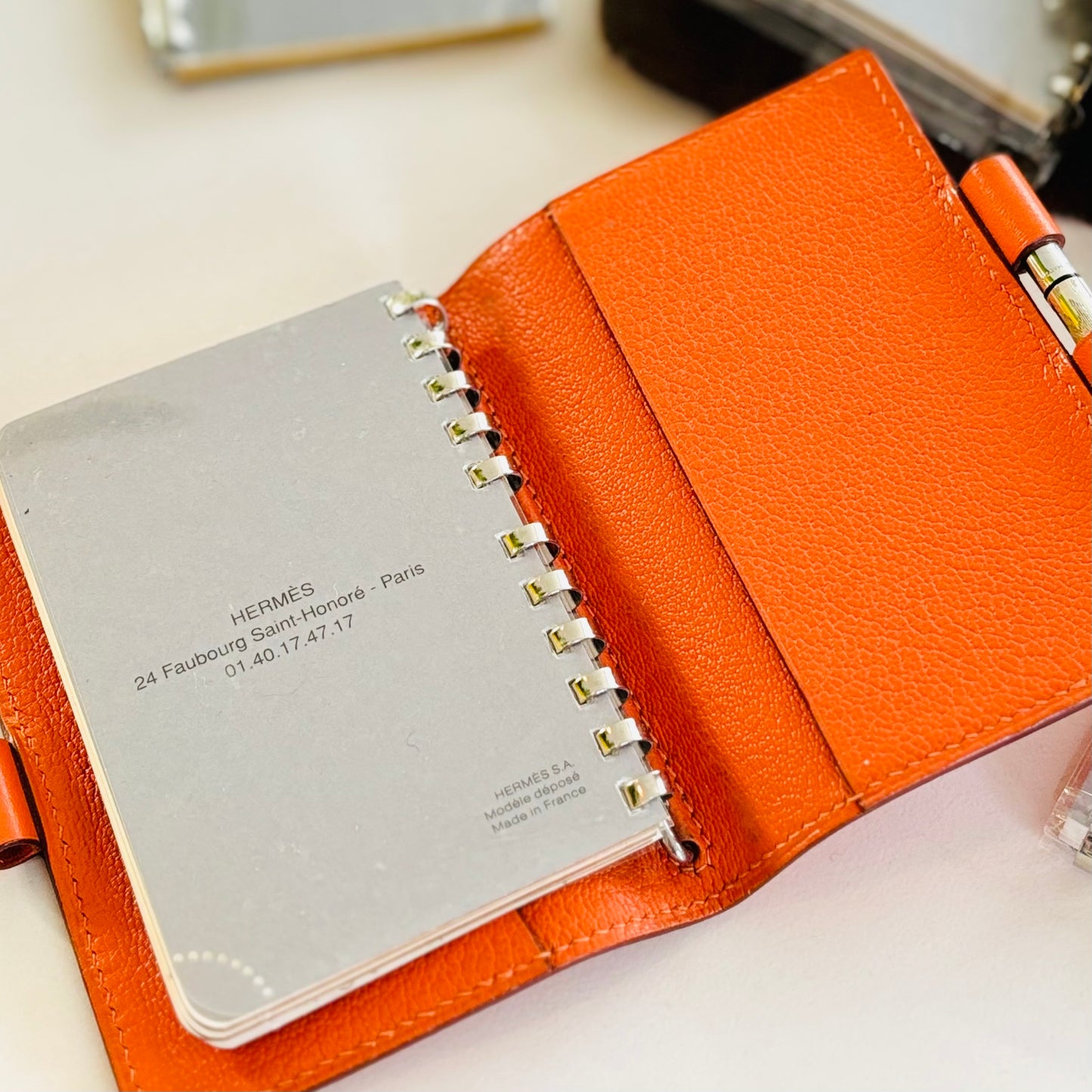 Hermès Mini Notebook & Refills
