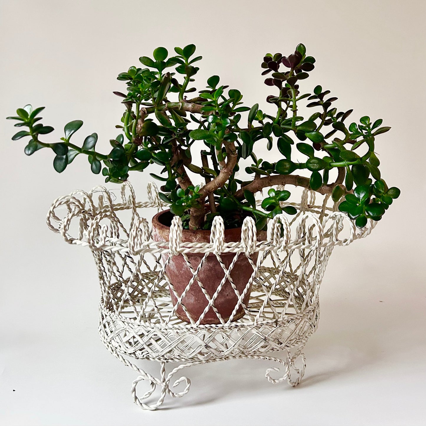 Antique French Wire Basket