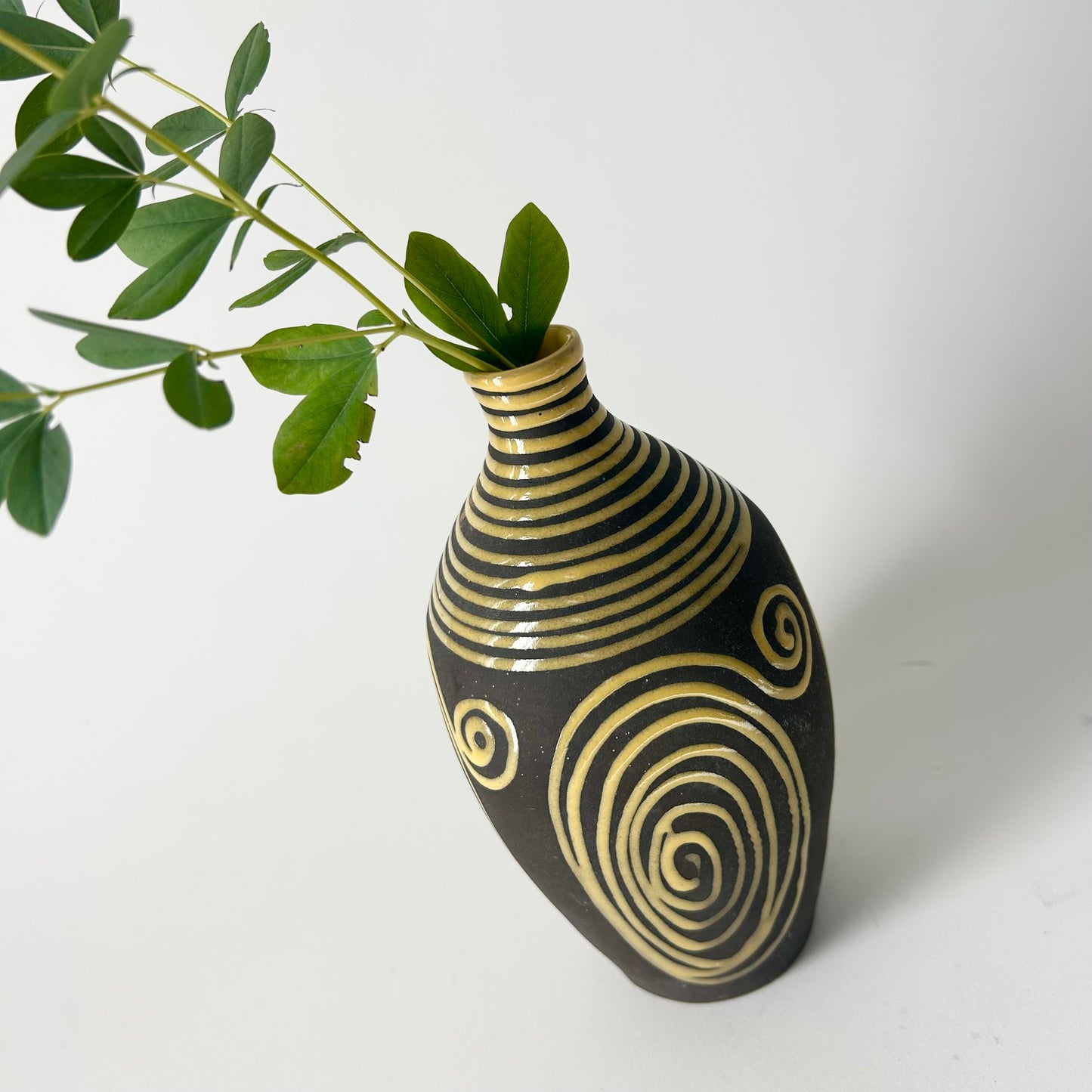 1960s Swirly Vase