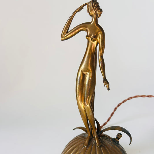 Art Deco Lamp by Karl Hagenauer