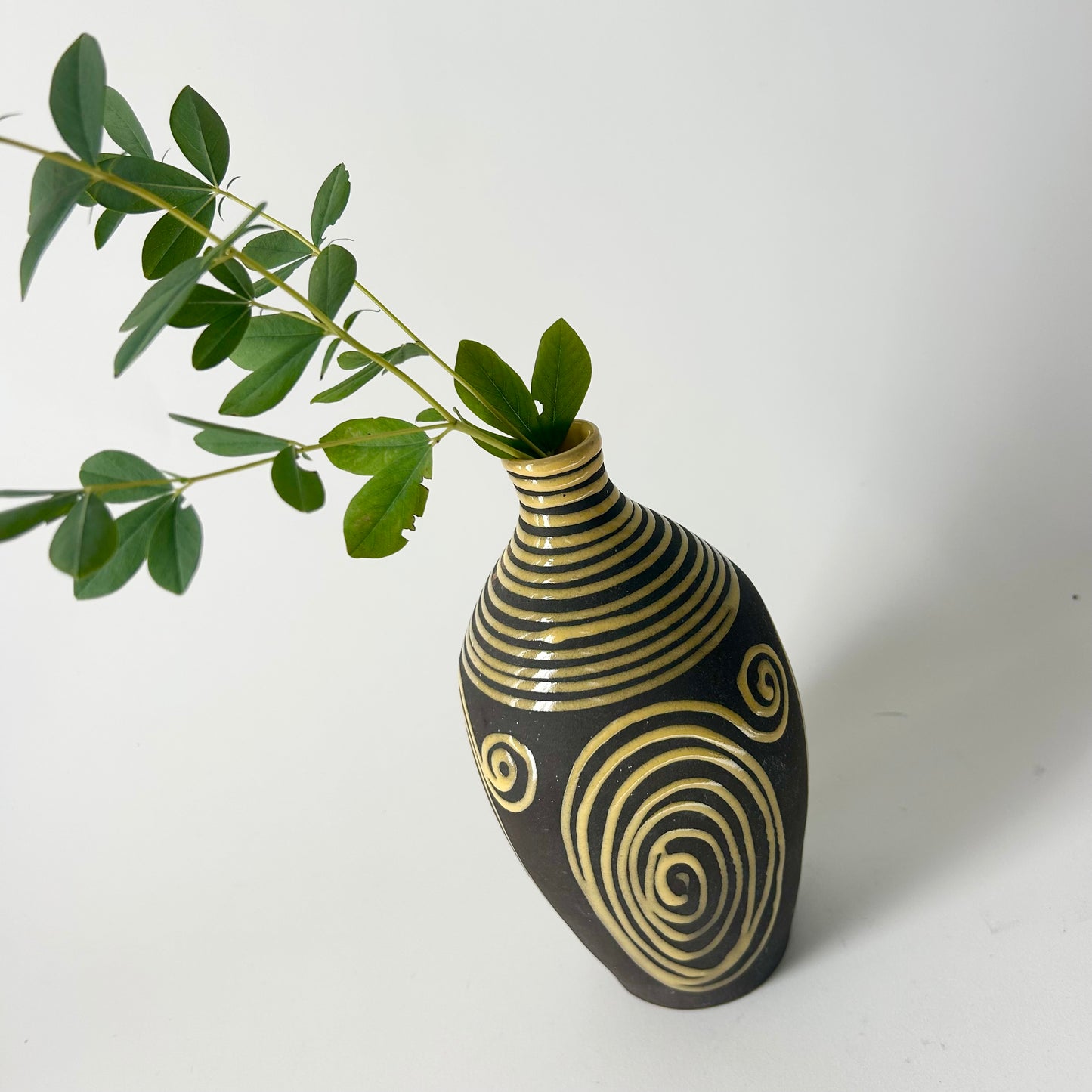 1960s Swirly Vase