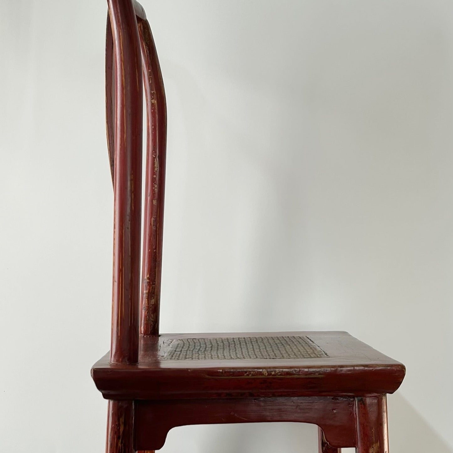 Antique Chinese Yoke Back Chair