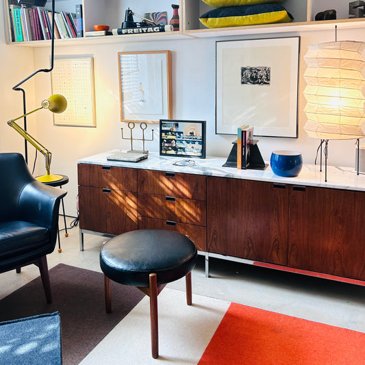 Scandinavian Teak Stool