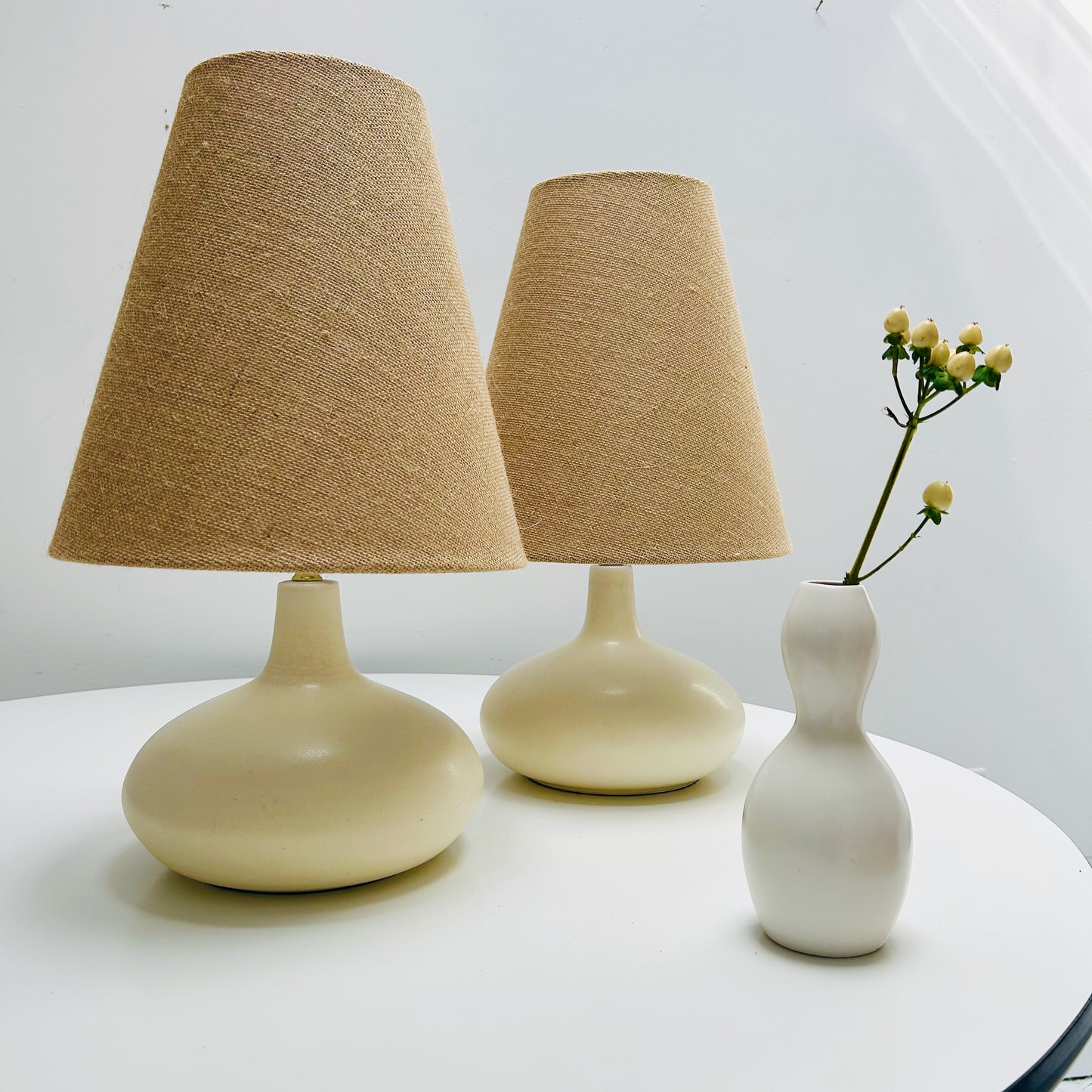 Two Lotte Lamps, No. 1100