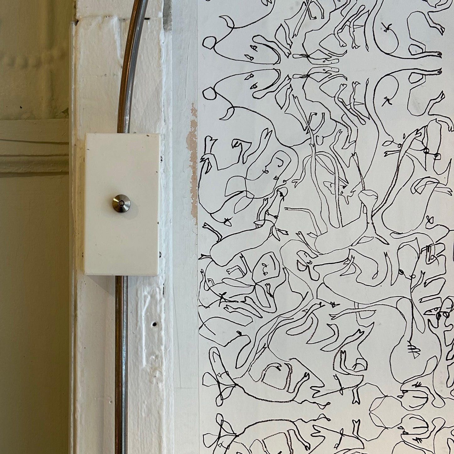 1970s Arc Wall Lamp