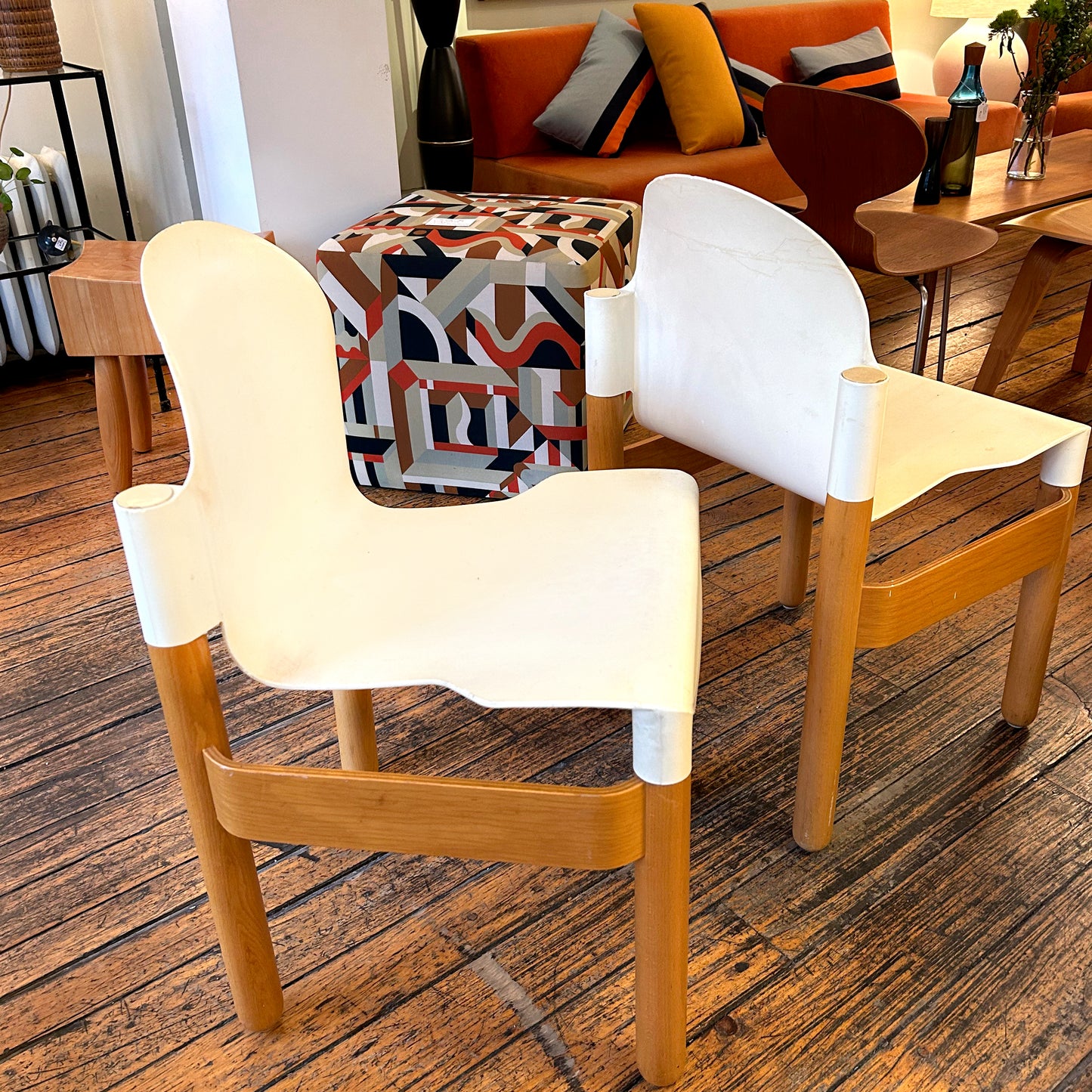 RARE. Pair of Thonet Flex Chairs
