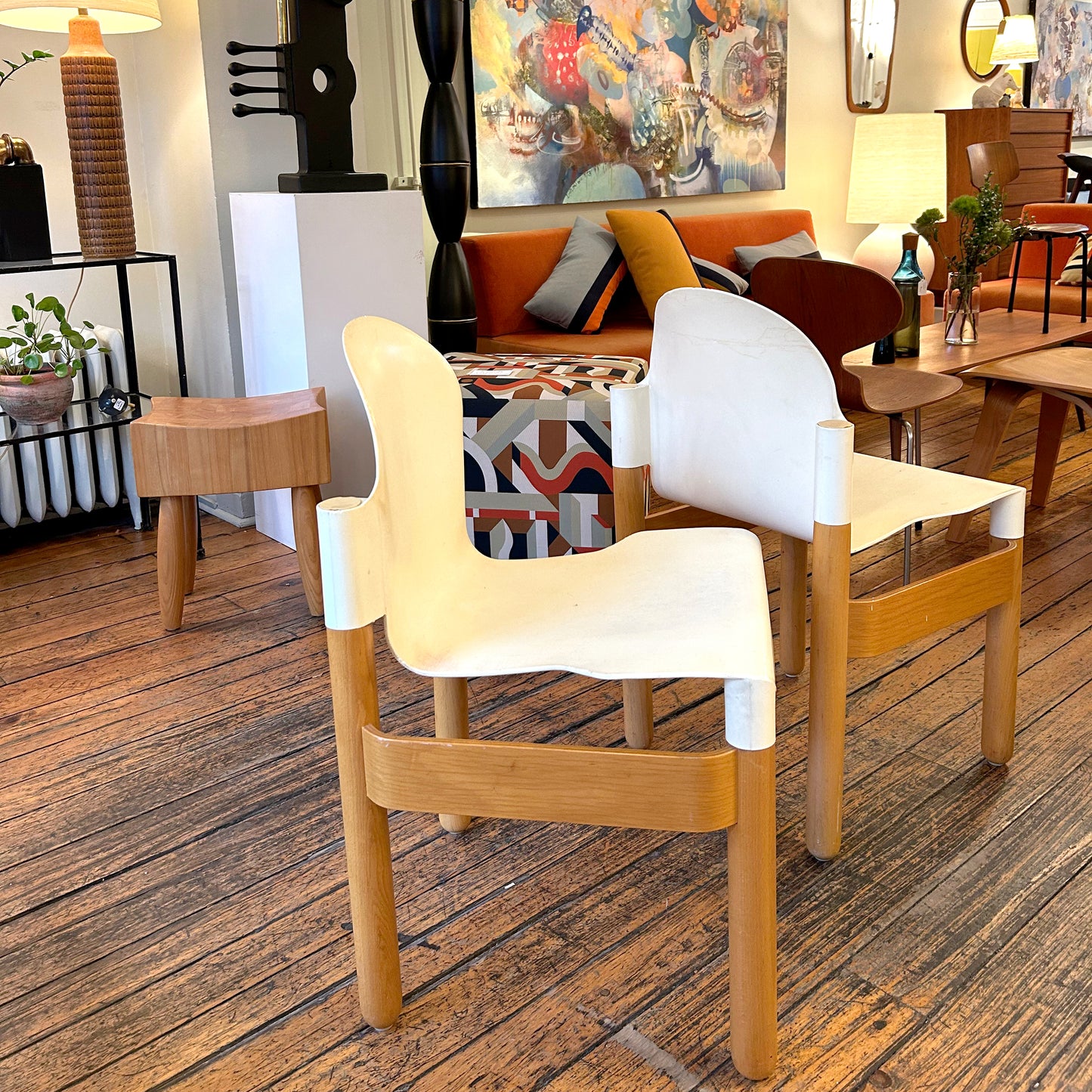 RARE. Pair of Thonet Flex Chairs