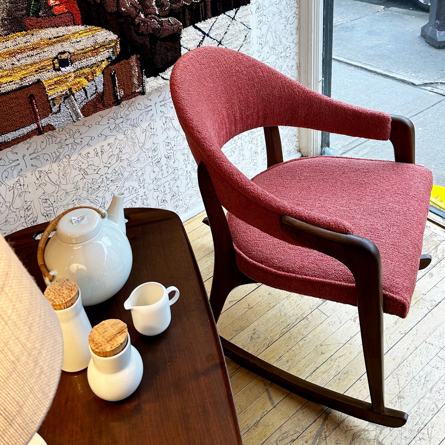 Mid Century Rocking Chair