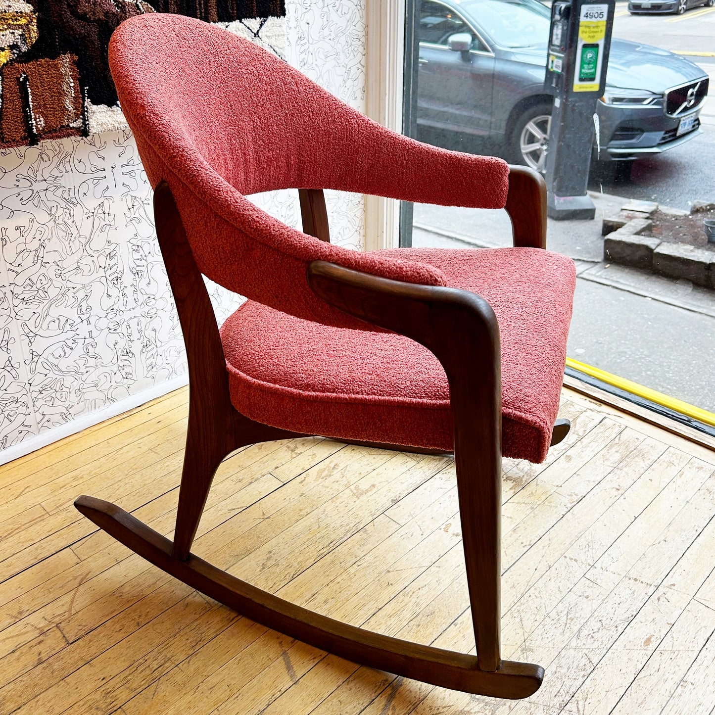 Mid Century Rocking Chair