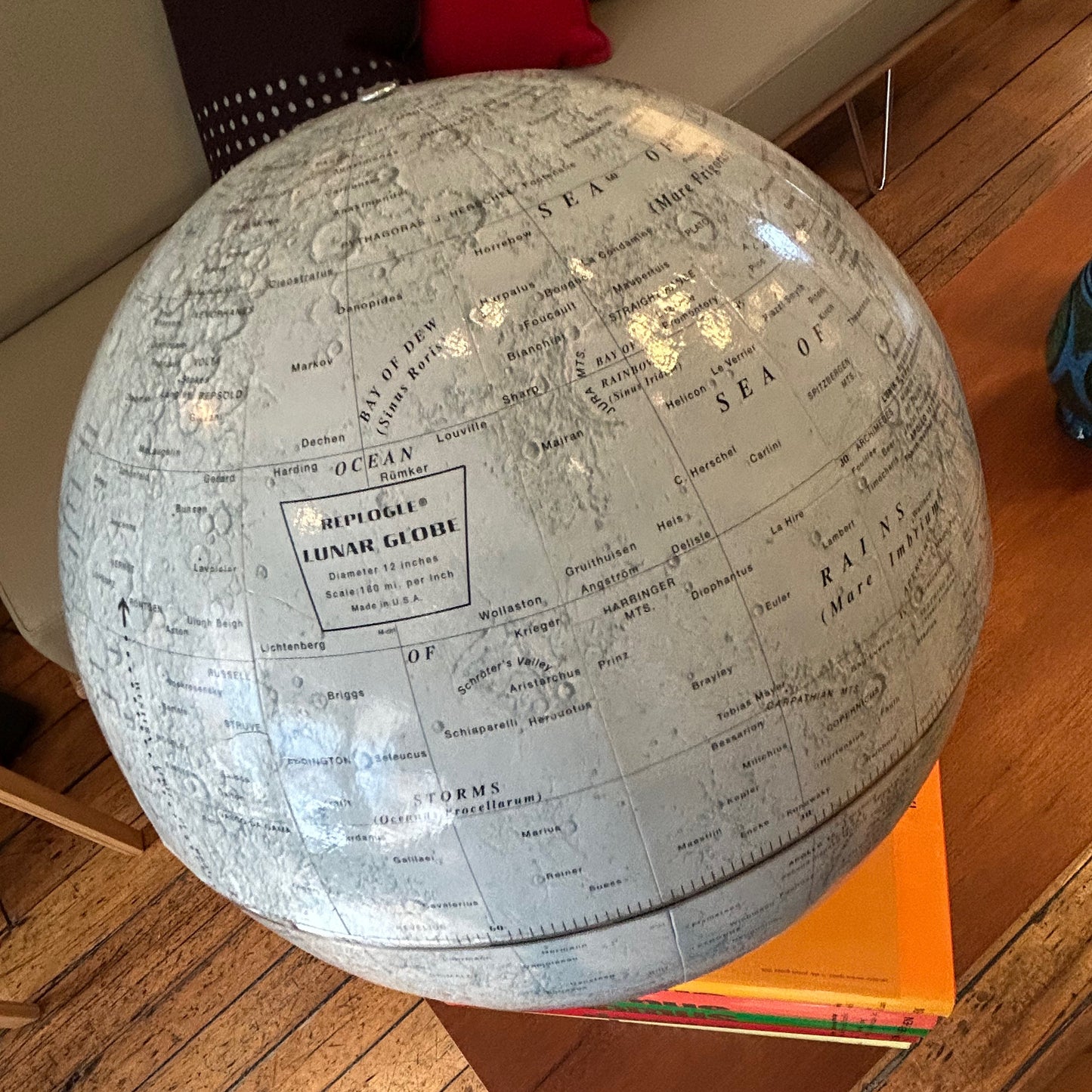 Vintage Lunar Globe