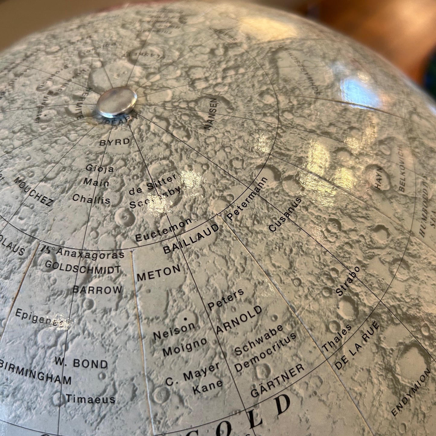 Vintage Lunar Globe