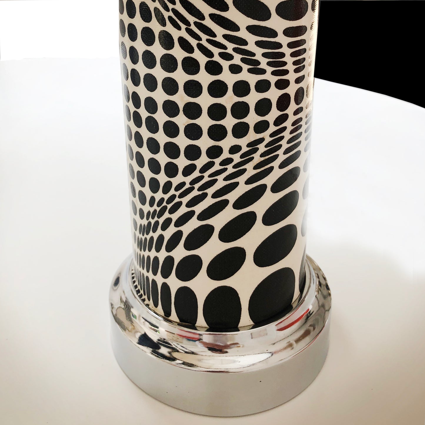1970s Op Art Lamps