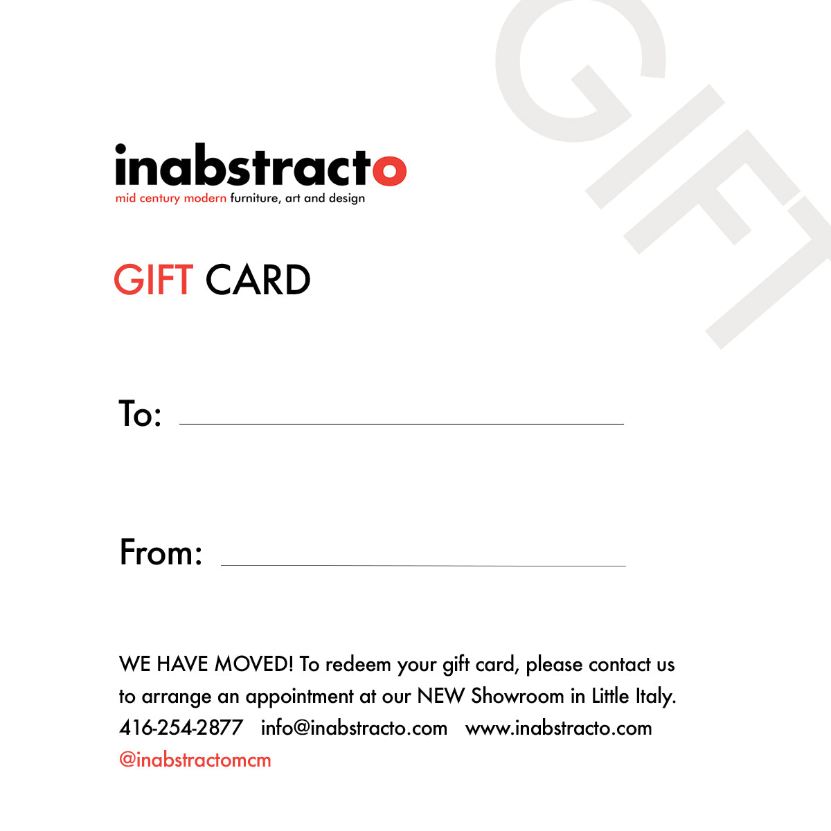 Gift Card