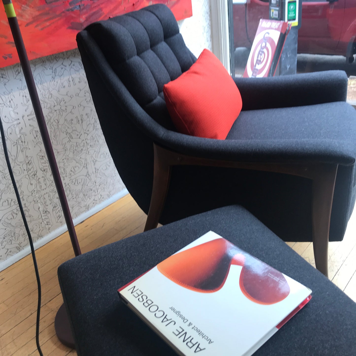 1950s Lounge Chair & Ottoman