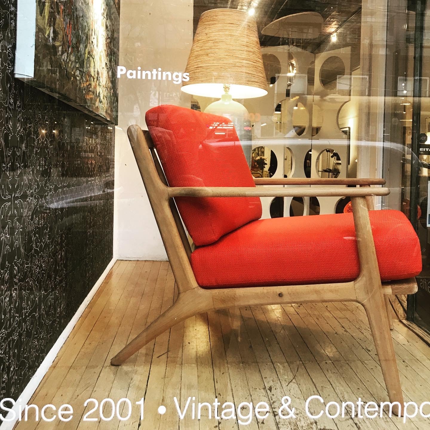 1960s Birch Lounge Chair