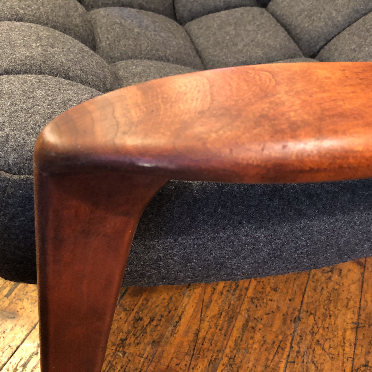 Huber Lounge Chair and Ottoman