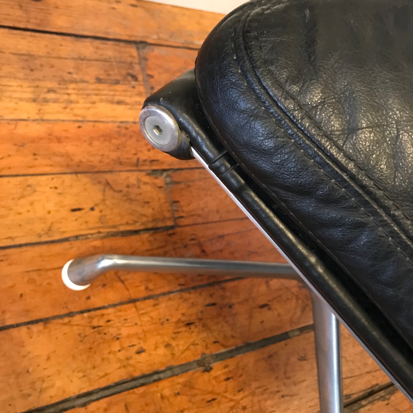 1970s HM Soft Pad Chair and Ottoman
