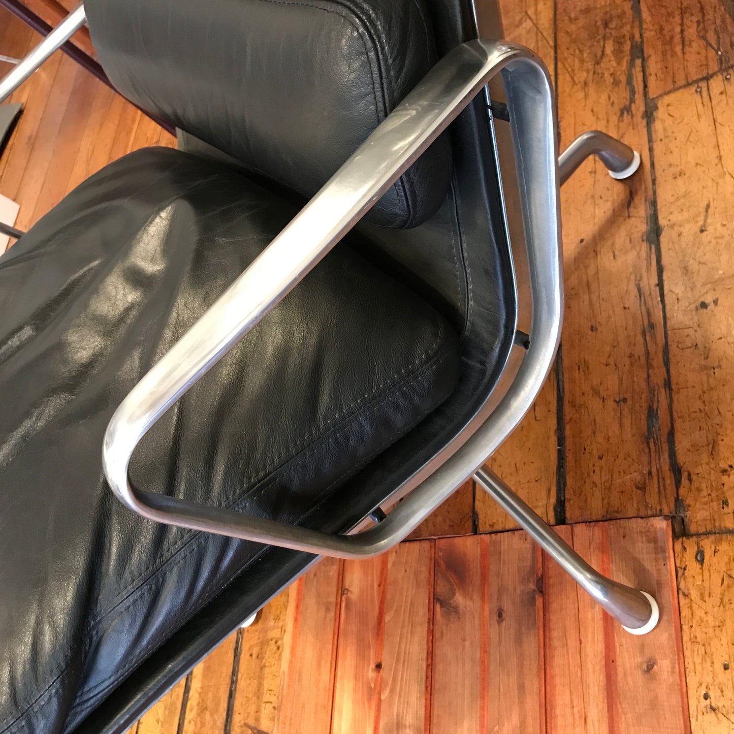 1970s HM Soft Pad Chair and Ottoman