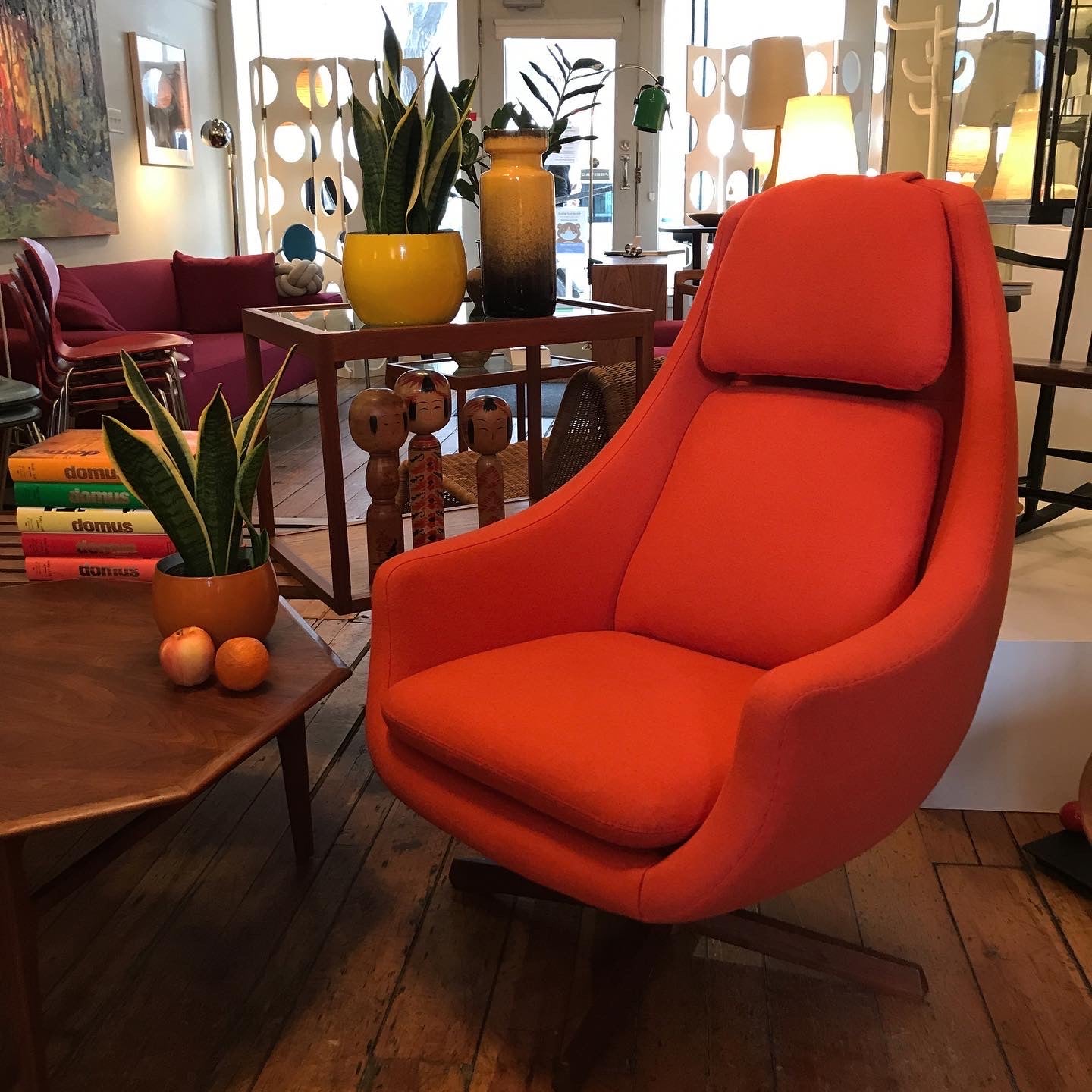 1960s Swivel Lounge Chair