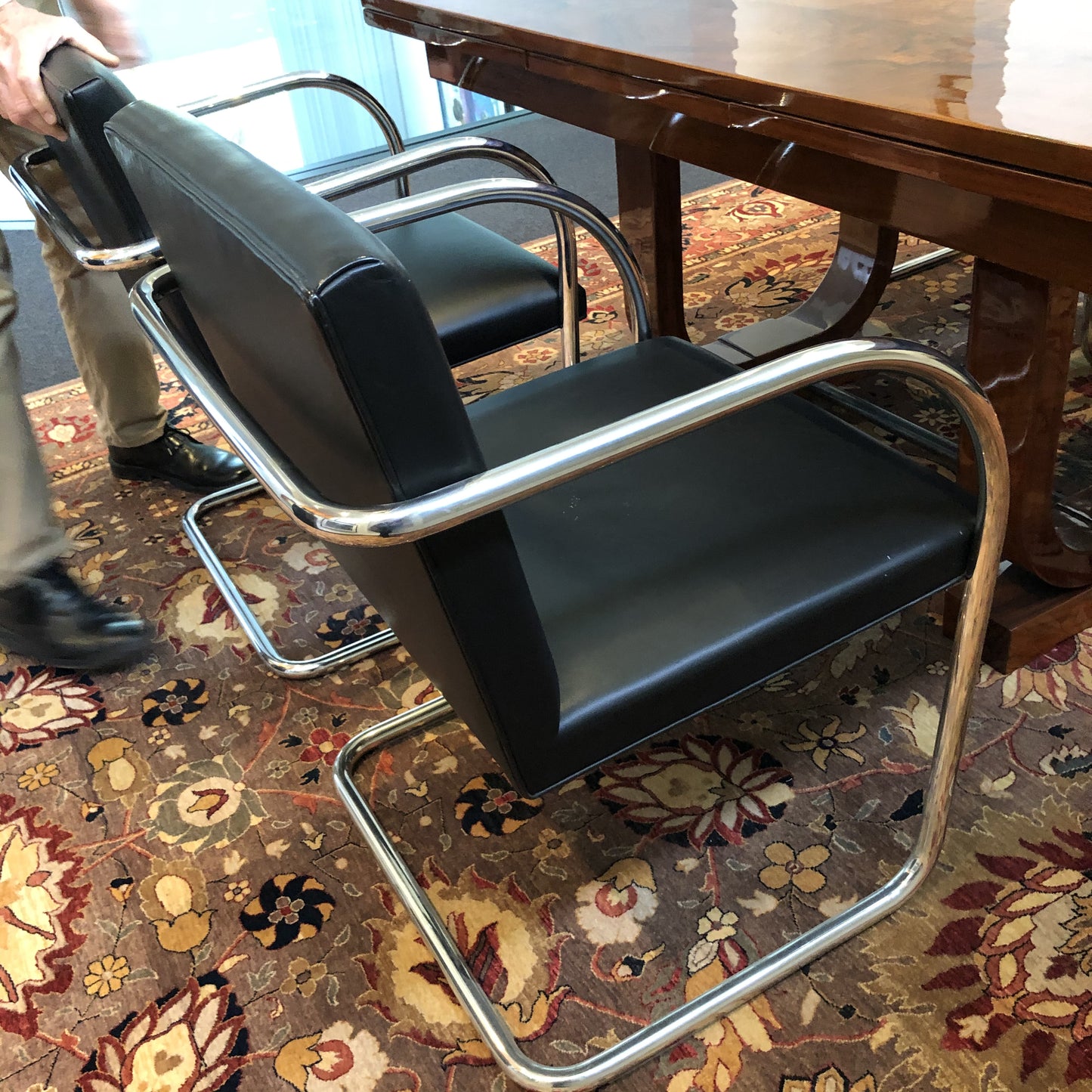 Four Brno Chairs, Mies van der Rohe