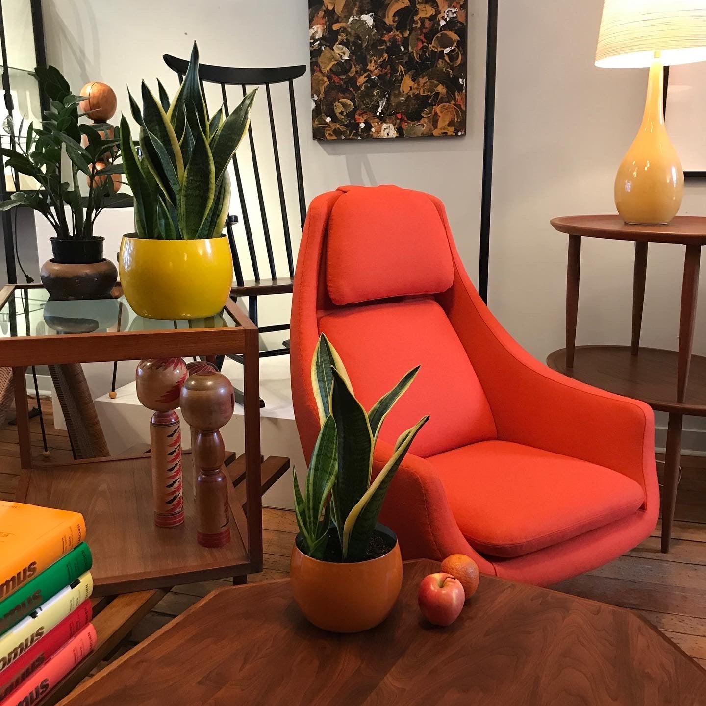 1960s Swivel Lounge Chair