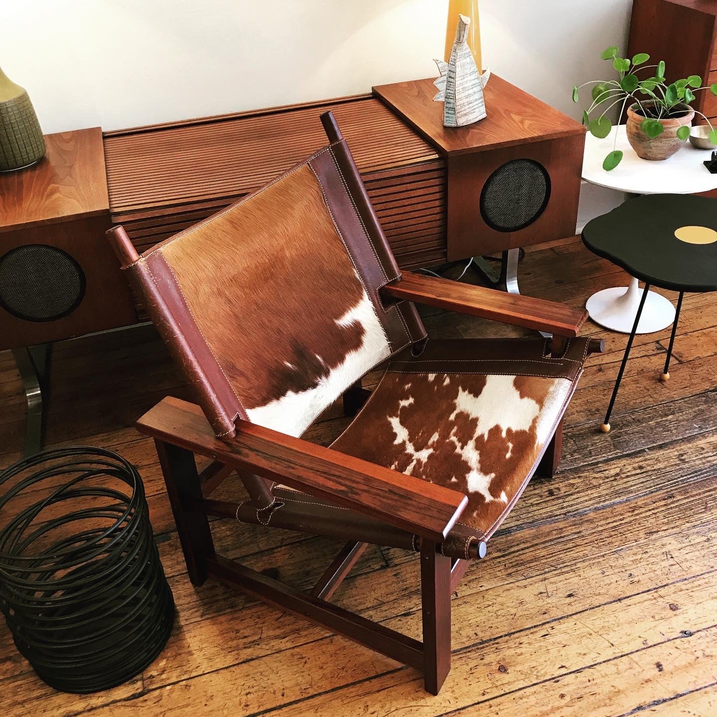 1970s Brazilian Rosewood Lounge Chair