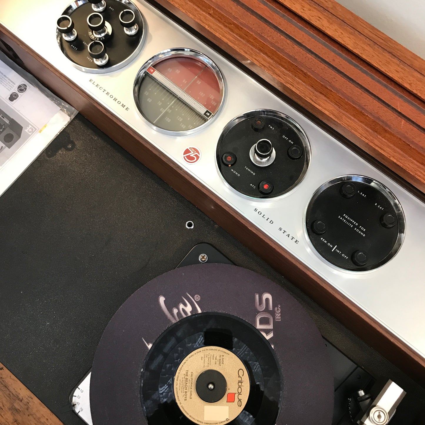 1970s Electrohome Stereo