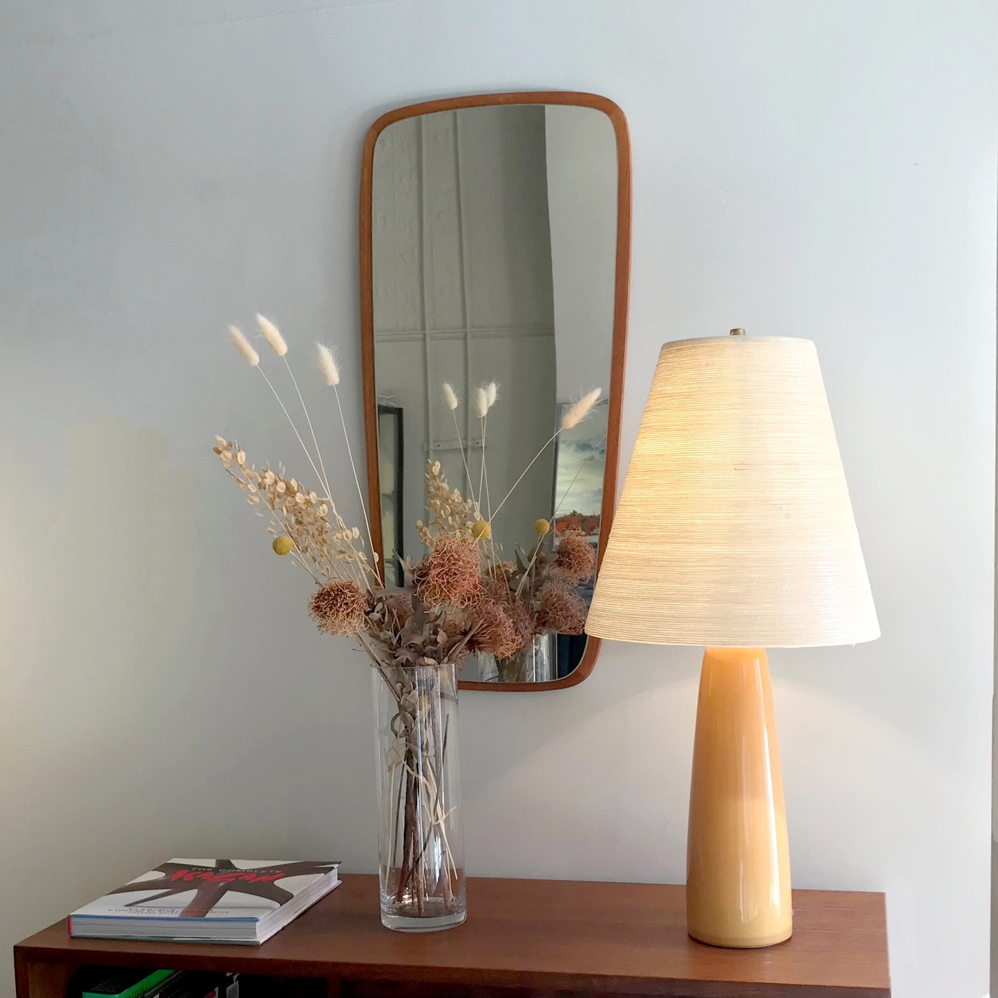 Danish Teak Mirror