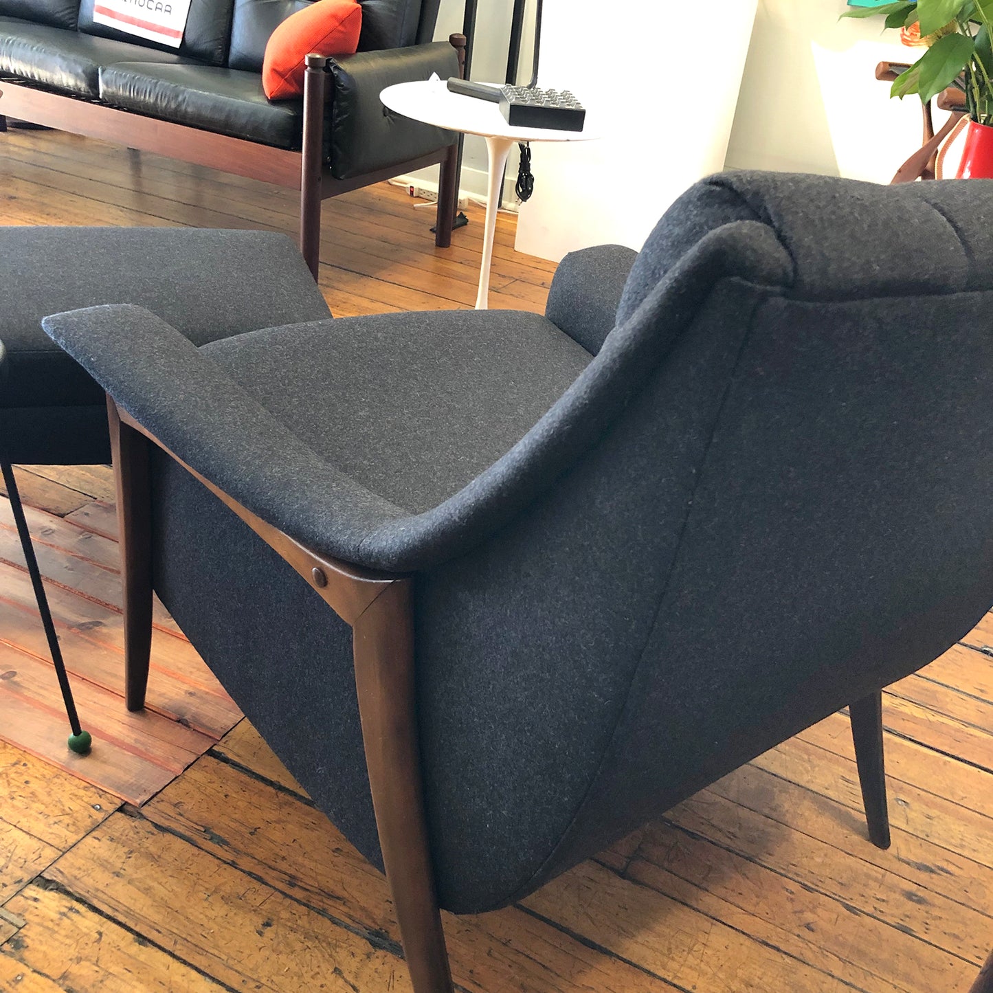 1950s Lounge Chair & Ottoman