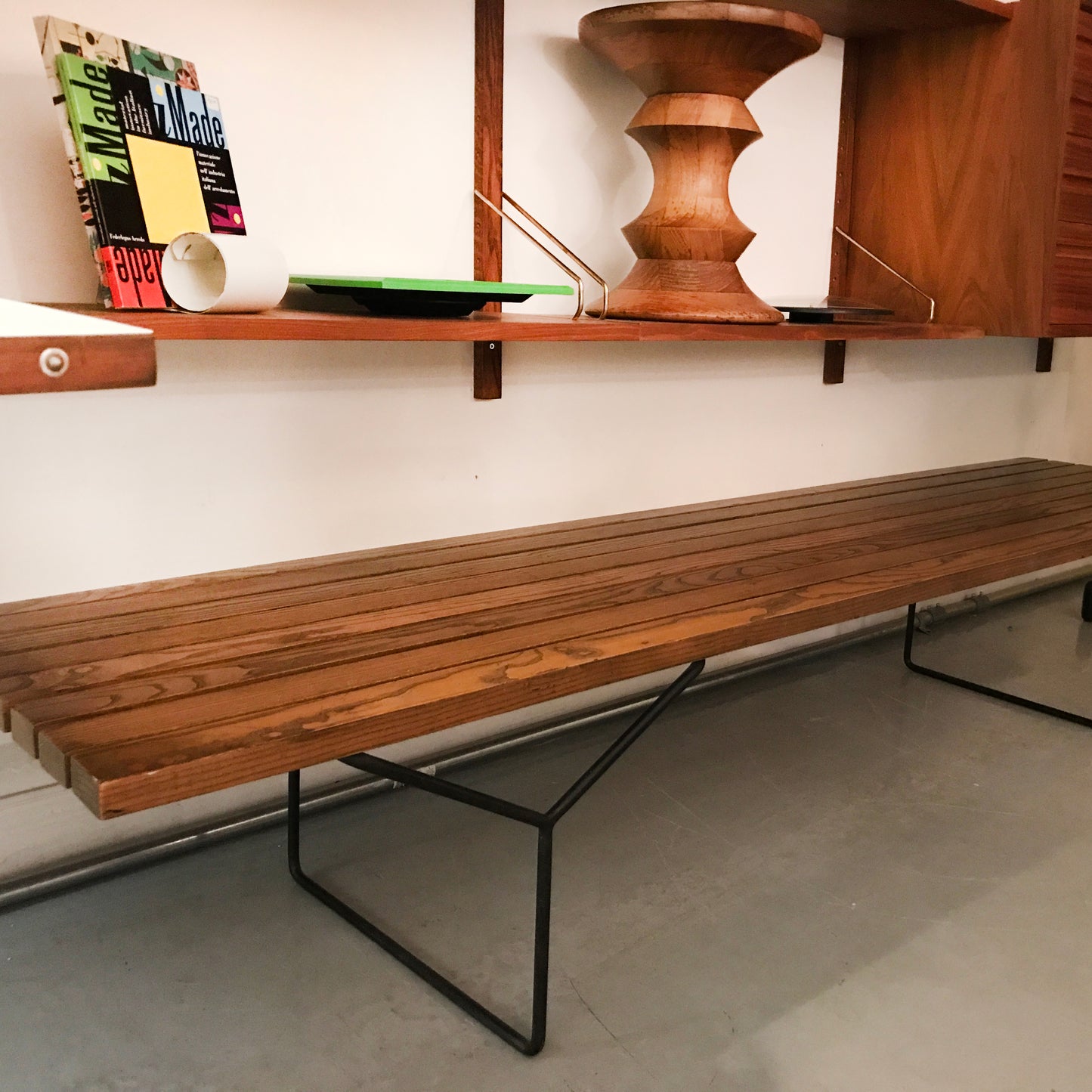 1970s Bertoia Bench