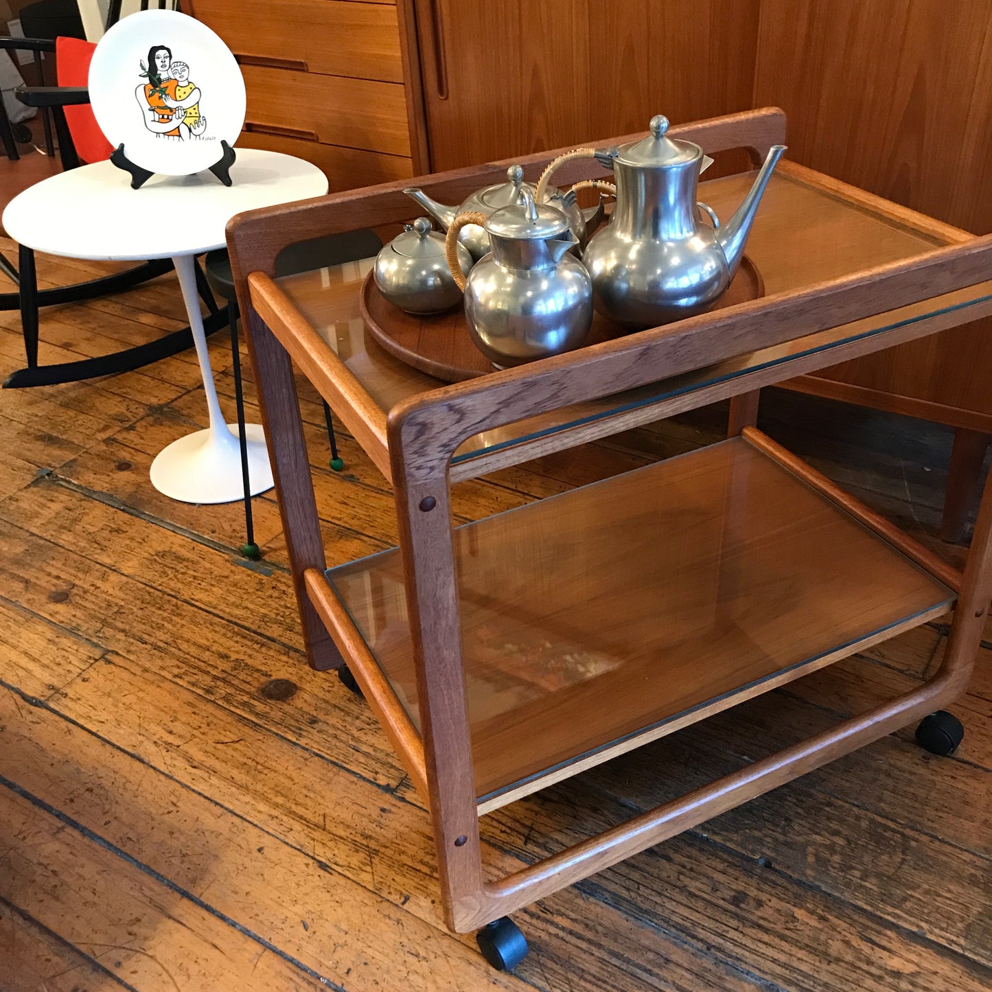 Teak Trolley