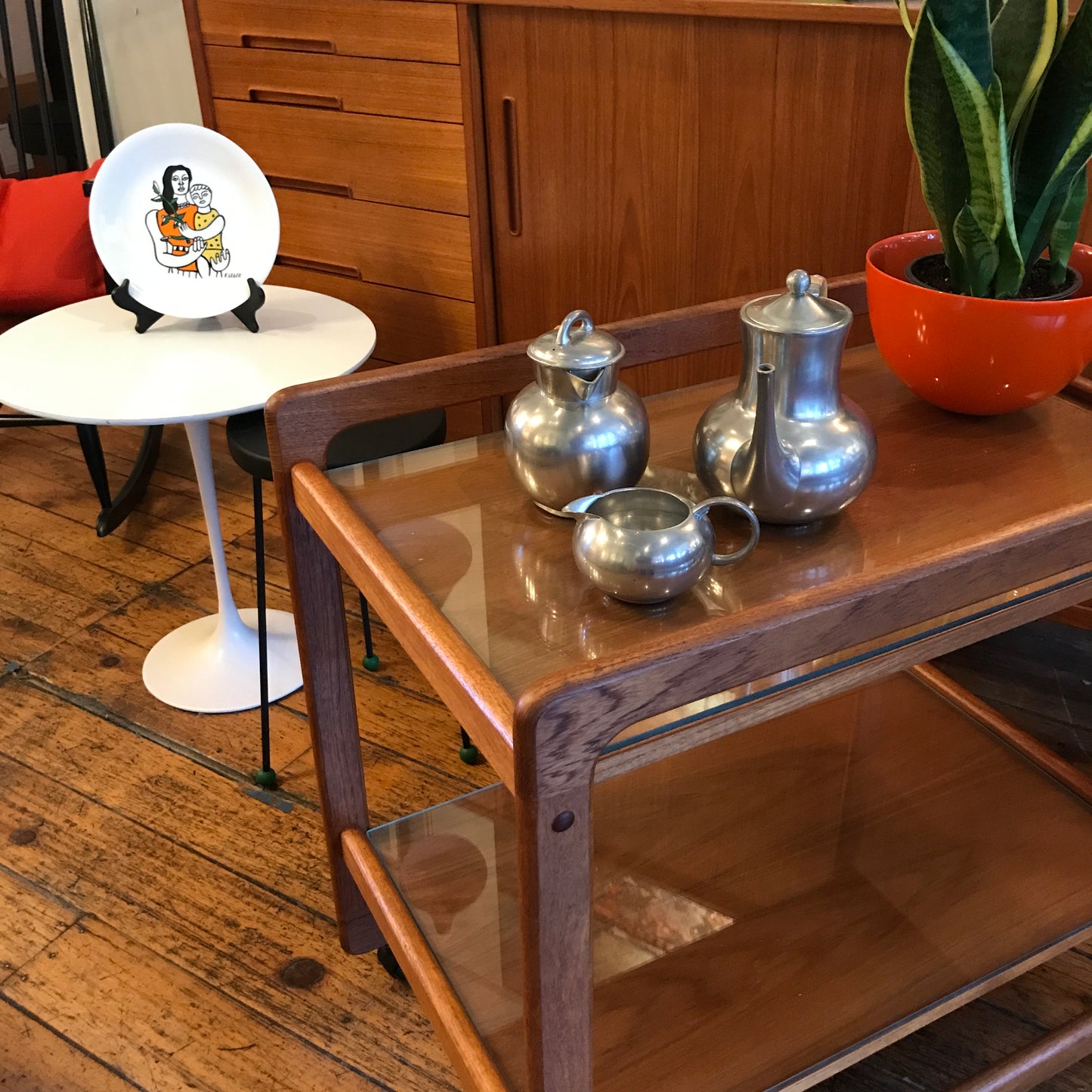 Teak Trolley