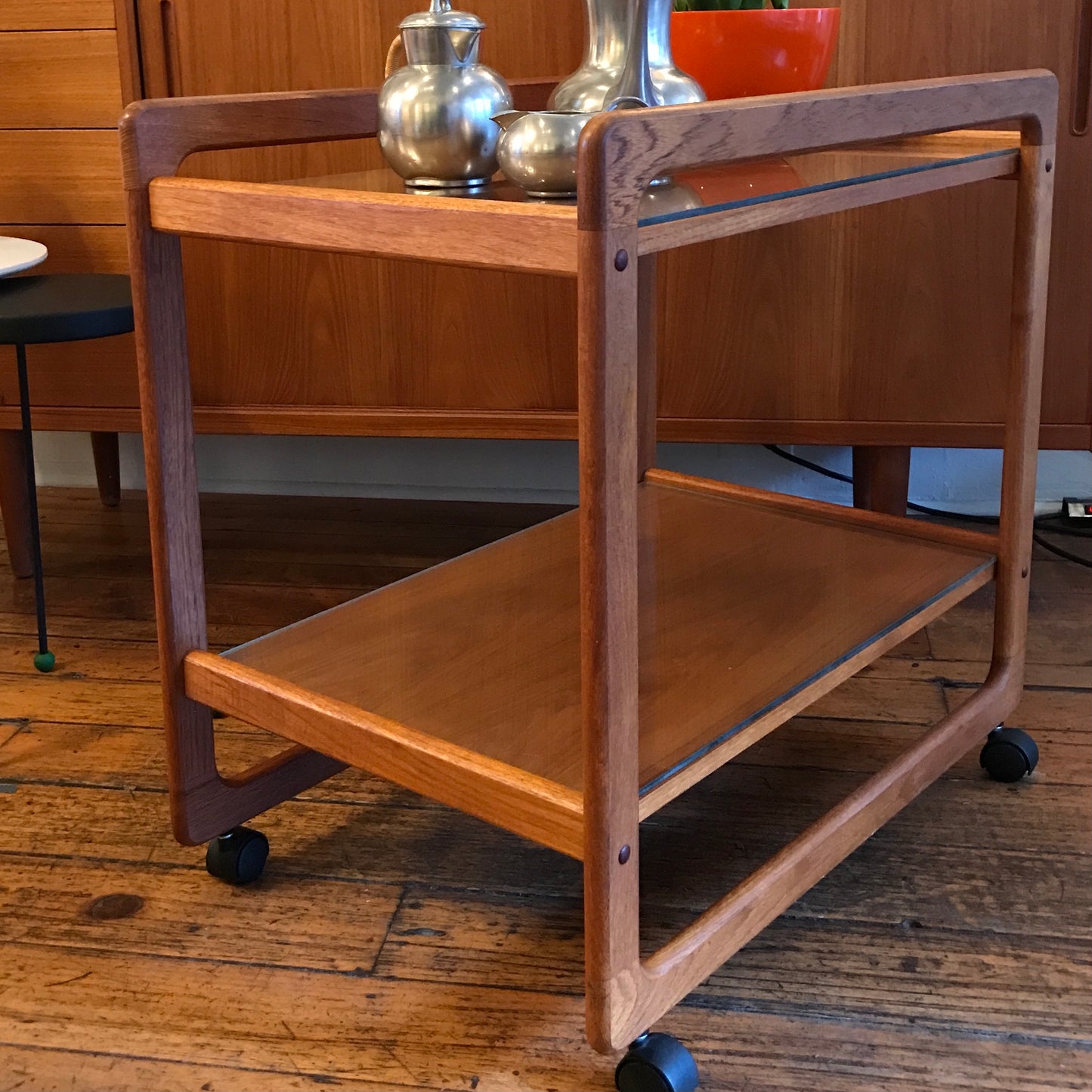 Teak Trolley