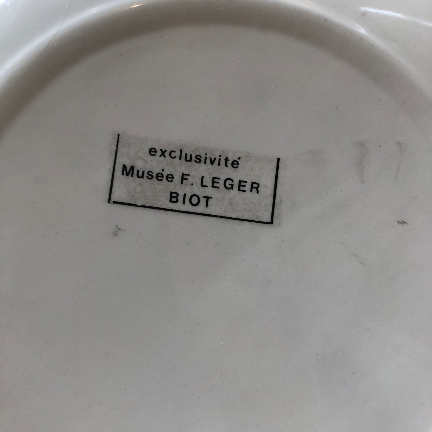 Fernand Léger Decorative Ceramic Plate